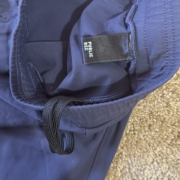Public Rec All Day Every Day Daymaker Drawstring Pants Navy Blue - Picture 10 of 13